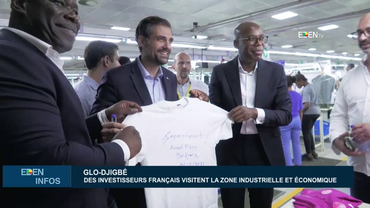 Glo-Ddjigbé : Des investisseurs français visitent la zone industrielle et économique
