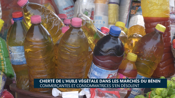 Cherté de l’huile végétale dans les marchés du Bénin