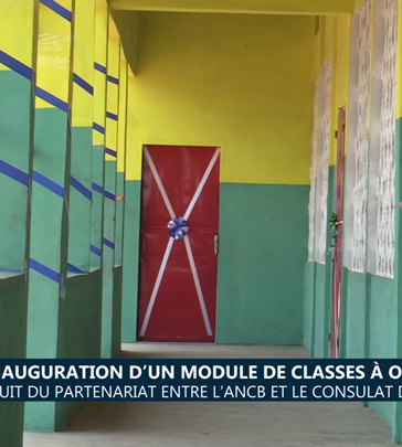 Inauguration d’un module de classes