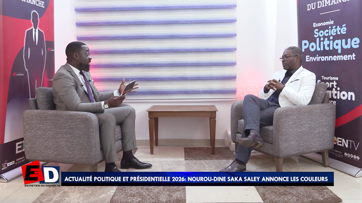 L'ENTRETIEN DU DIMANCHE 22 Juin 2025 avec Nourou Dine SAKA SALEY