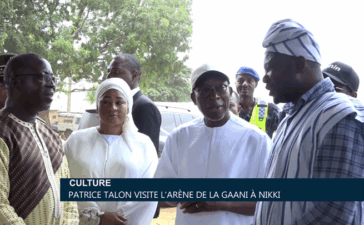 Culture : Patrice TALON visite l’arène de la GAANI à NIKKI