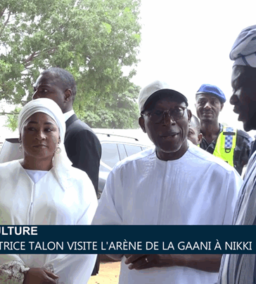 Culture : Patrice TALON visite l’arène de la GAANI à NIKKI