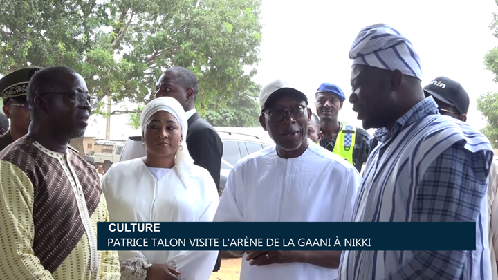 Culture : Patrice TALON visite l’arène de la GAANI à NIKKI
